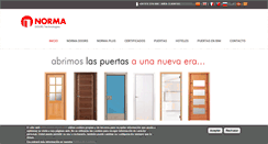 Desktop Screenshot of norma-doors.com