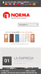 Mobile Screenshot of norma-doors.com
